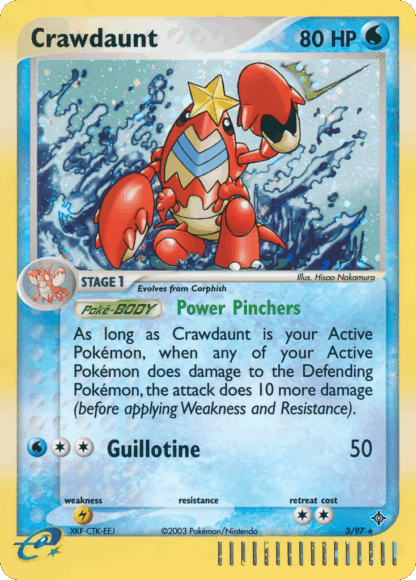 Crawdaunt - Dragon