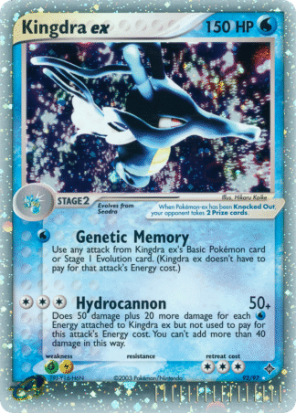 Kingdra ex - Dragon