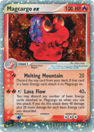 Magcargo ex - Dragon