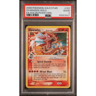 Gyarados Goldstar - Holon Phantoms - PSA 2
