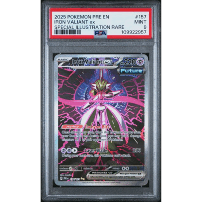 Iron Valiant ex - Prismatic Evolutions - PSA 9