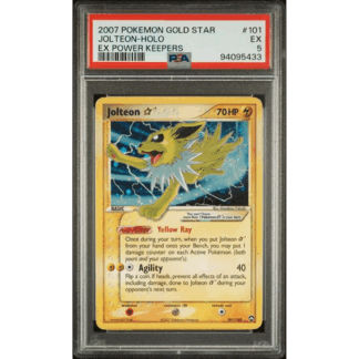 Jolteon Goldstar - Power Keepers - PSA 5