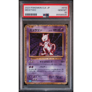 Mewtwo JP - CLK - PSA 10