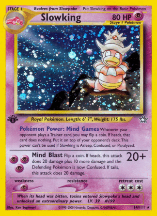 Slowking - 1st Edition Neo Genesis