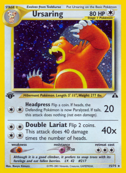 Ursaring - Neo Discovery