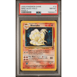 Ninetales - Base 2 - PSA 8