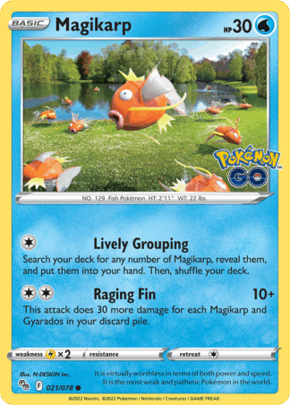 Magikarp Reverse - Pokémon GO