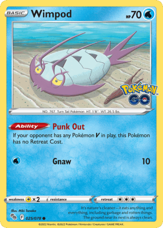 Wimpod Reverse - Pokémon GO