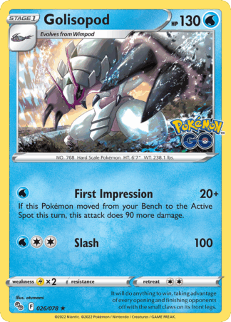 Golisopod - Pokémon GO
