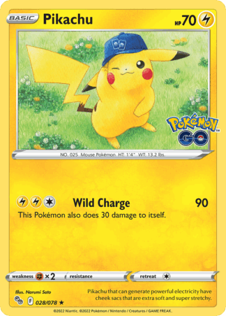 Pikachu - Pokémon GO