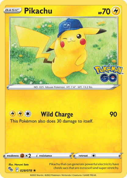 Pikachu - Pokémon GO