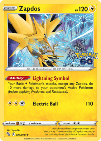 Zapdos - Pokémon GO