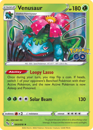 Venusaur - Pokémon GO