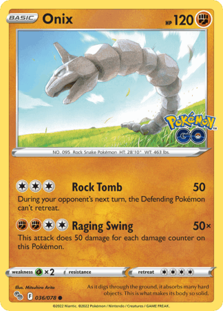 Onix Reverse - Pokémon GO