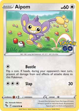 Aipom Reverse - Pokémon GO