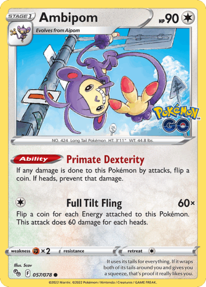 Ambipom Reverse - Pokémon GO