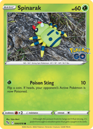 Spinarak Reverse - Pokémon GO