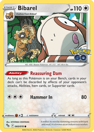 Bibarel Reverse - Pokémon GO