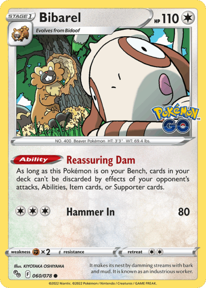 Bibarel Reverse - Pokémon GO