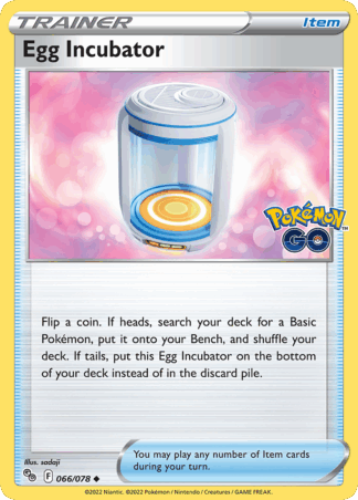 Egg Incubator Reverse - Pokémon GO