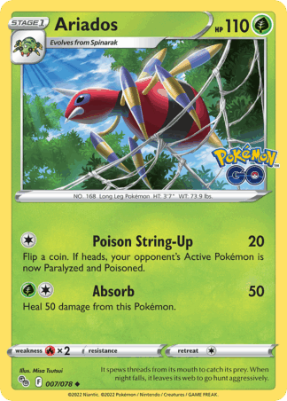 Ariados Reverse - Pokémon GO