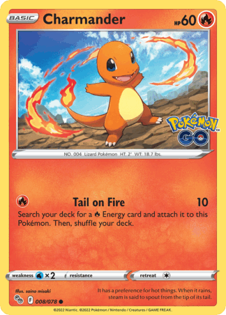 Charmander Reverse - Pokémon GO