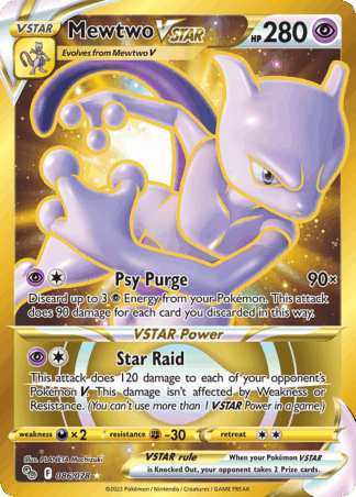 Mewtwo VSTAR - Pokémon GO
