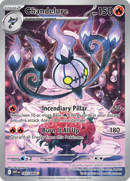 Chandelure - White Flare