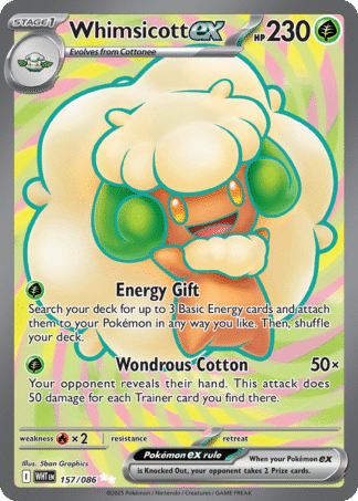 Whimsicott ex - White Flare