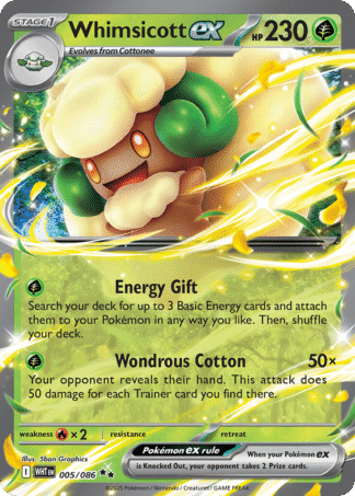 Whimsicott ex - White Flare