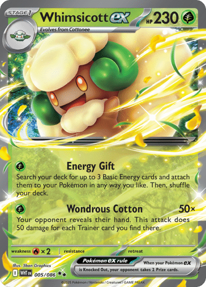 Whimsicott ex - White Flare