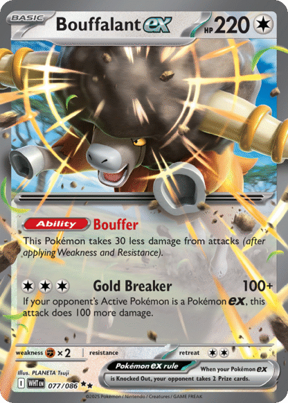 Bouffalant ex - White Flare