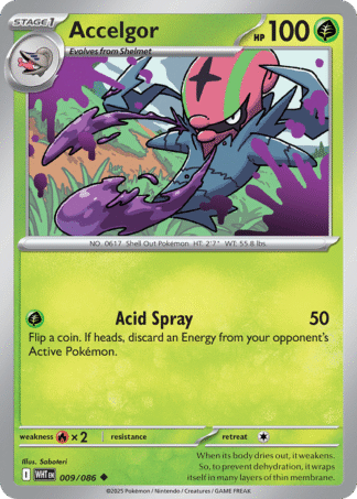 Accelgor Poke Ball - White Flare
