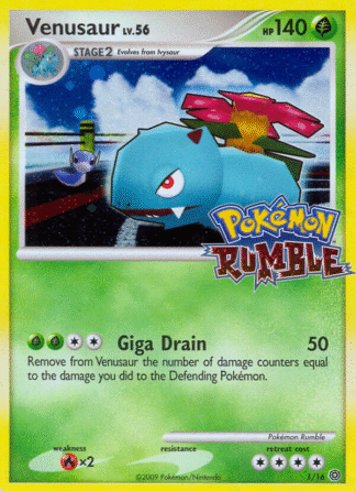 Venusaur - Pokémon Rumble