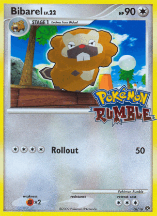 Bibarel - Pokémon Rumble