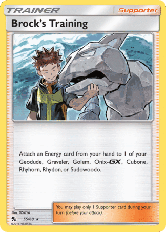 Brock's Training - Hidden Fates