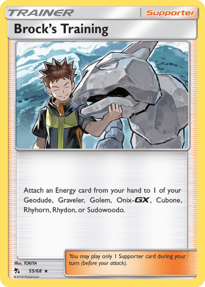 Brock's Training - Hidden Fates