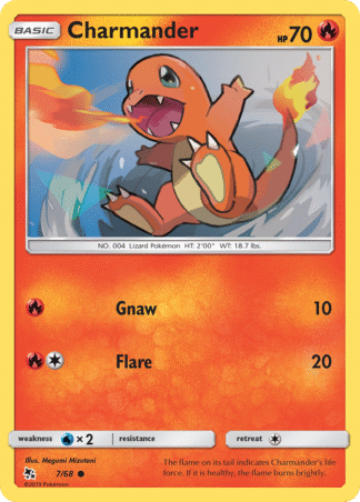 Charmander Reverse - Hidden Fates