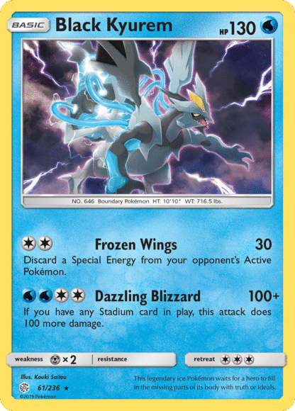 Black Kyurem Reverse - Cosmic Eclipse
