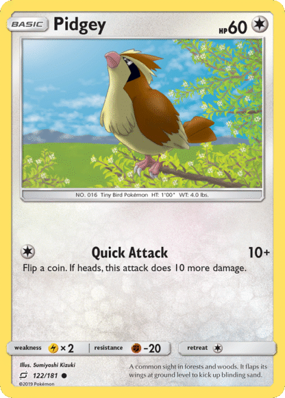 Pidgey Reverse - Team Up
