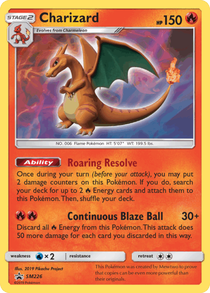 Charizard - SM Black Star Promos