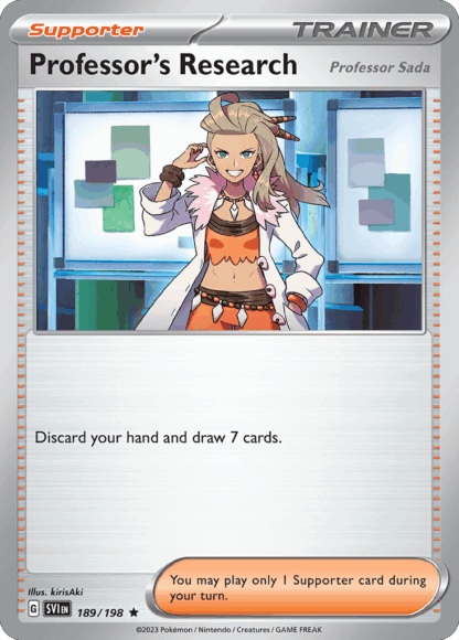 Professor's Research (Professor Sada) - Scarlet & Violet
