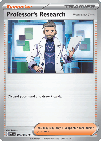 Professor's Research (Professor Turo) - Scarlet & Violet