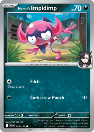 Marnie's Impidimp Reverse - Destined Rivals
