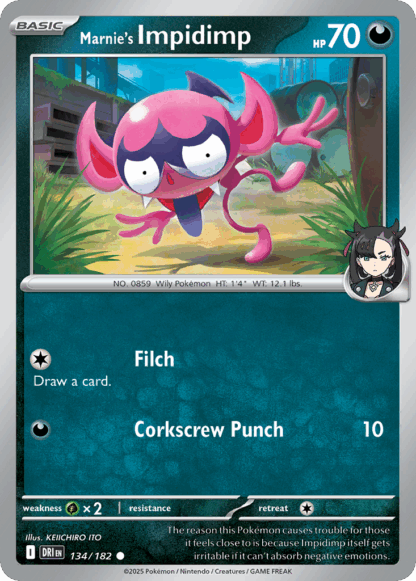 Marnie's Impidimp Reverse - Destined Rivals