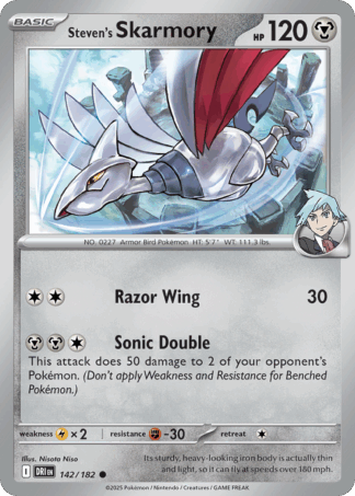 Steven's Skarmory Reverse - Destined Rivals