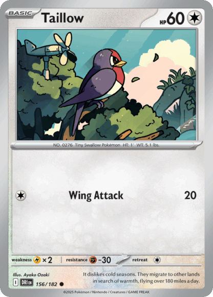 Taillow Reverse - Destined Rivals