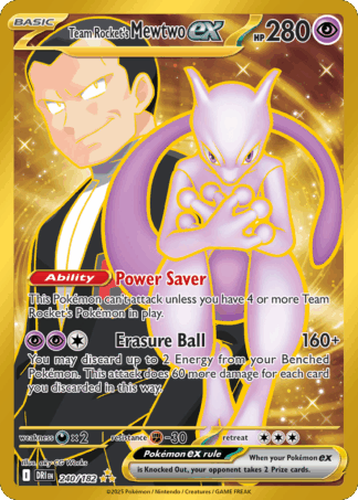 Team Rocket's Mewtwo ex - Destined Rivals