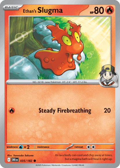 Ethan's Slugma Reverse - Destined Rivals