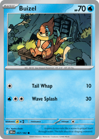 Buizel Reverse - Destined Rivals